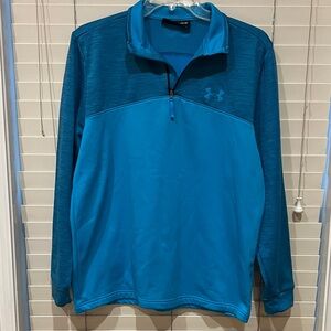 Under Armour Teal Quarter-Zip Pullover